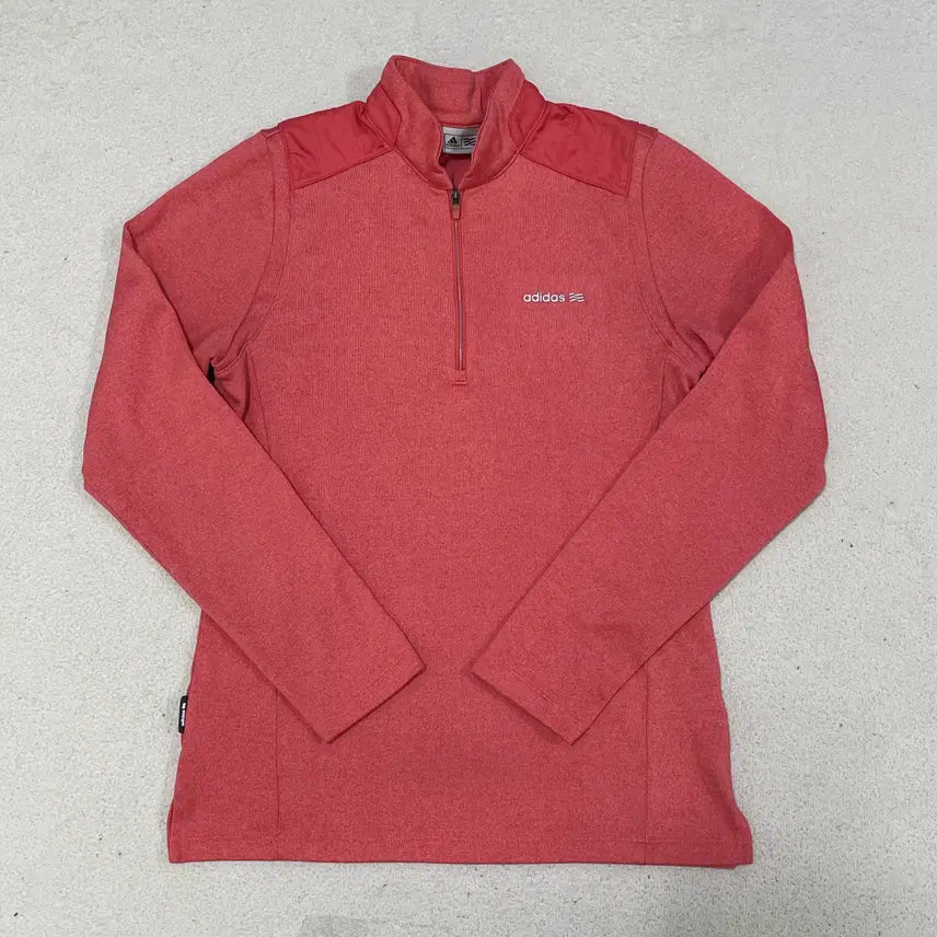 [BUNJANG] Adidas Golf Half-Zip Long Sleeve T-shirt / M 아디다스 골프 반집업 긴팔티셔츠 0306-2