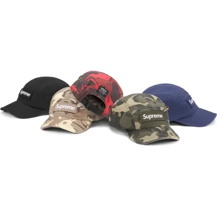 [SOLD OUT] 23SS 슈프리 밀리터리 캠프캡 레드 카모