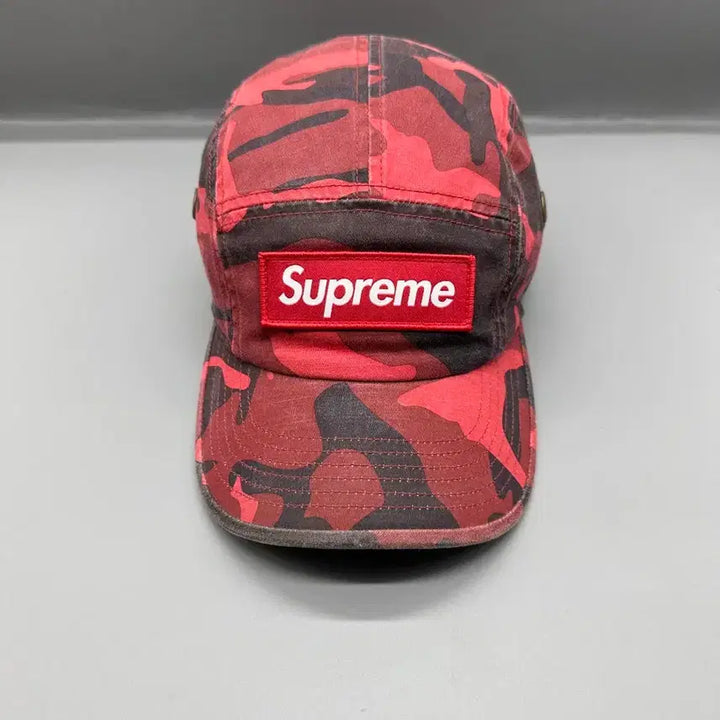 [SOLD OUT] 23SS 슈프리 밀리터리 캠프캡 레드 카모
