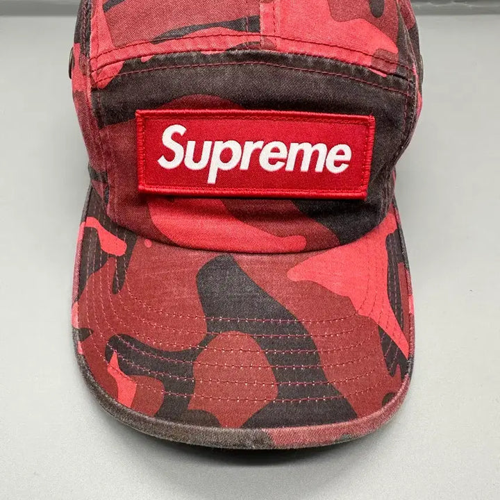 [SOLD OUT] 23SS 슈프리 밀리터리 캠프캡 레드 카모