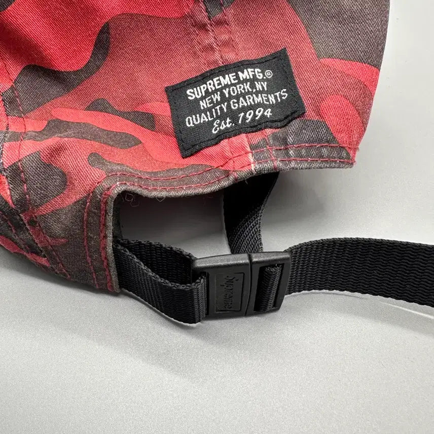 [SOLD OUT] 23SS 슈프리 밀리터리 캠프캡 레드 카모