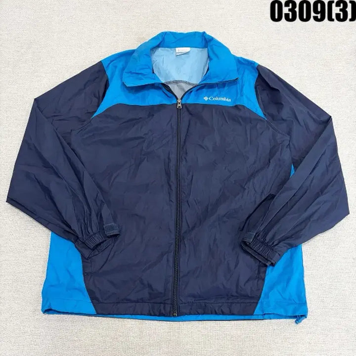 [BUNJANG] Columbia Outdoor Windbreaker Jacket Navy/Blue / M 컬럼비아 아웃도어 바람막이 자켓 네이비/블루 0309(3)