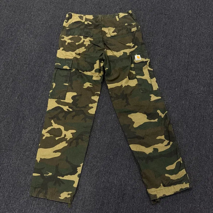 [BUNJANG] Carhartt WIP Camo Regular Cargo Pants / 칼하트wip 카모 레귤러 카고 팬츠