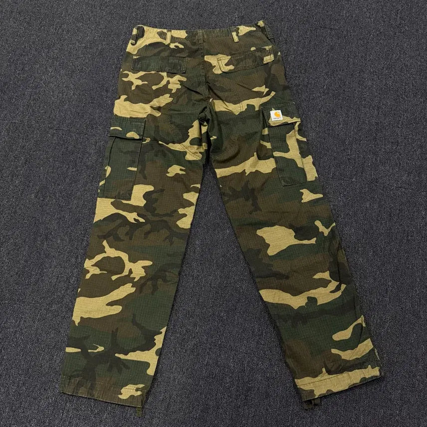 [BUNJANG] Carhartt WIP Camo Regular Cargo Pants / 칼하트wip 카모 레귤러 카고 팬츠