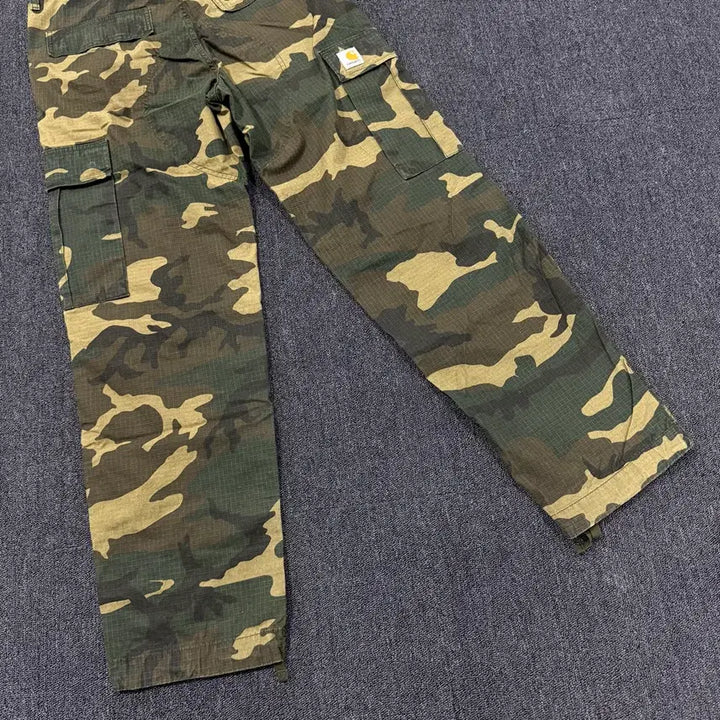 [BUNJANG] Carhartt WIP Camo Regular Cargo Pants / 칼하트wip 카모 레귤러 카고 팬츠