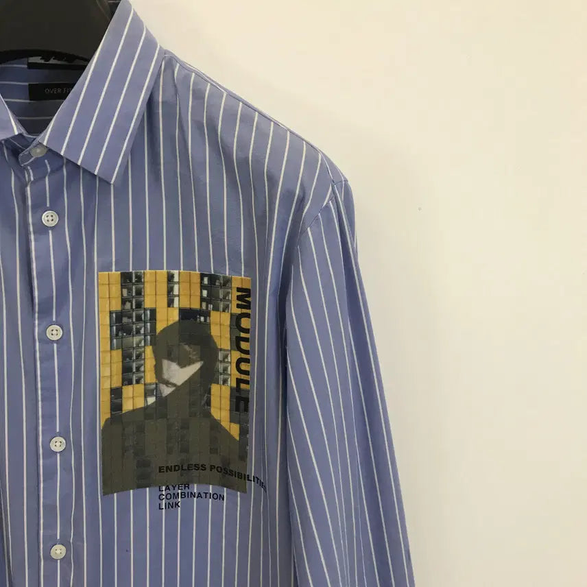 [BUNJANG] ZIG Farenheit Printed Pocket Shirt / 지이크 파렌하이트 신형 프린팅셔츠 [95]