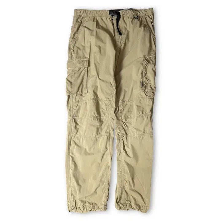 [BUNJANG] Columbia Beige Belted Cargo Cotton Pants XL / (35) 컬럼비아 베이지 벨트 카고 코튼 팬츠 XL