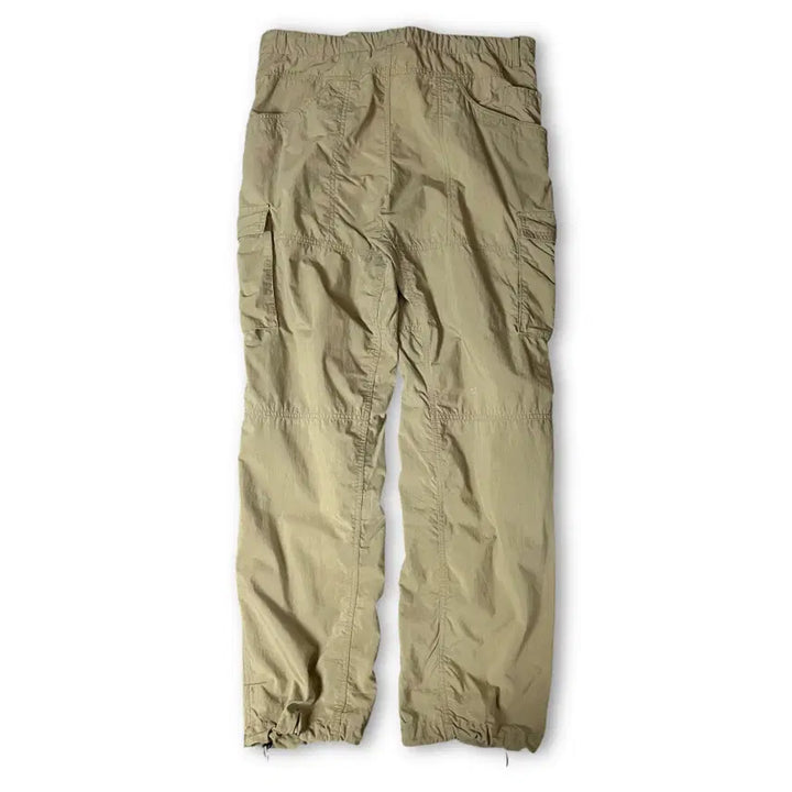 [BUNJANG] Columbia Beige Belted Cargo Cotton Pants XL / (35) 컬럼비아 베이지 벨트 카고 코튼 팬츠 XL