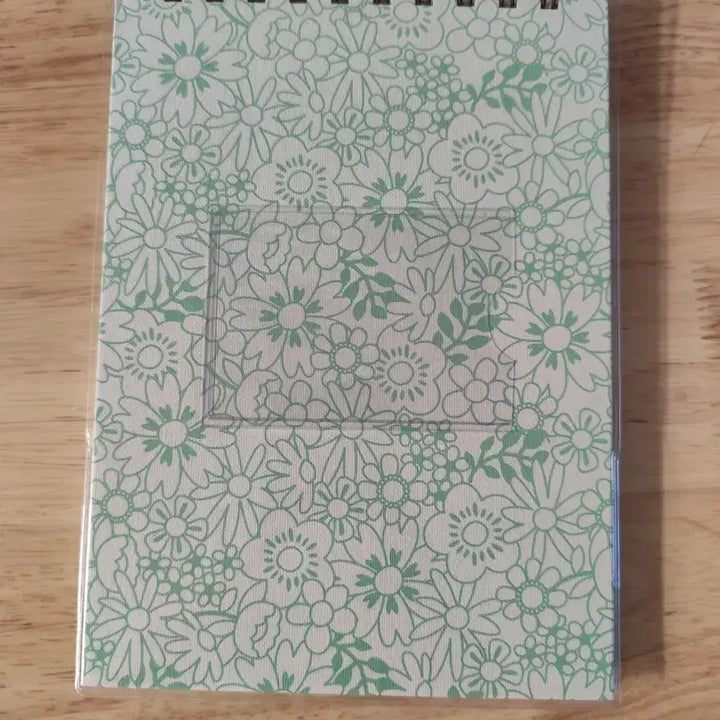 [BUNJANG] SEVENTEEN HYBE INSIGHT Spring Notepad / 세븐틴 꽃무늬 스프링 메모장
