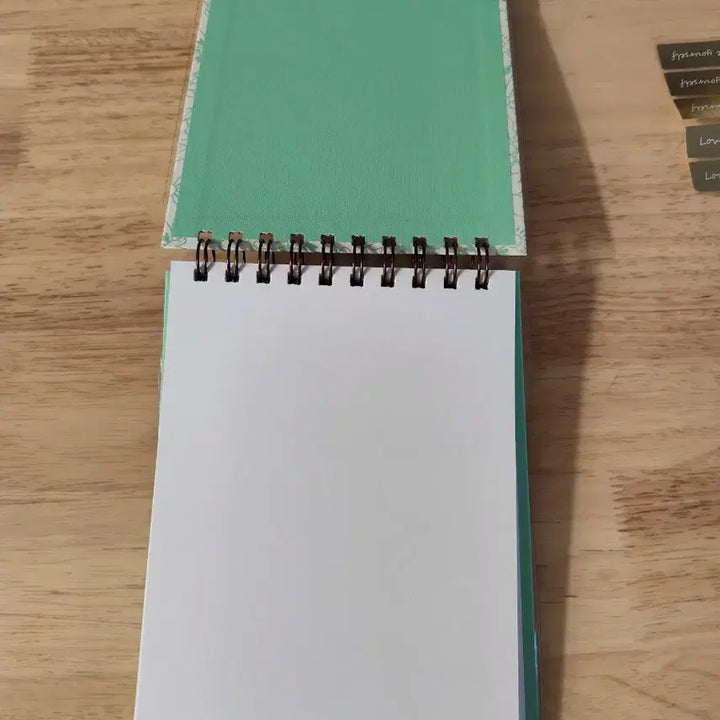 [BUNJANG] SEVENTEEN HYBE INSIGHT Spring Notepad / 세븐틴 꽃무늬 스프링 메모장