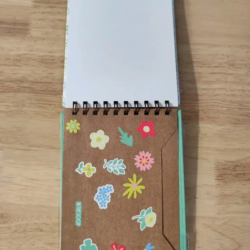 [BUNJANG] SEVENTEEN HYBE INSIGHT Spring Notepad / 세븐틴 꽃무늬 스프링 메모장