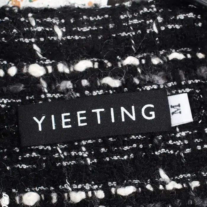 [BUNJANG] YIEETING Tweed Jacket (BK) - Women&