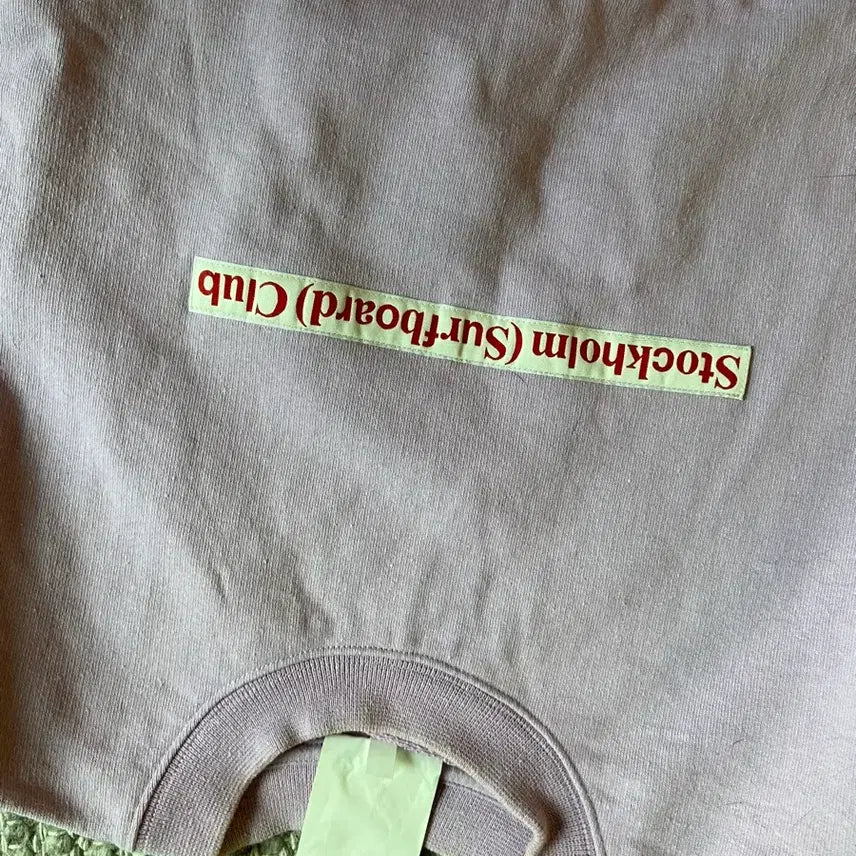 [BUNJANG] Stockholm Surfboard Club Sweatshirt S Light Purple / 스톡홀름 서프보드 클럽 맨투맨 S 연보라
