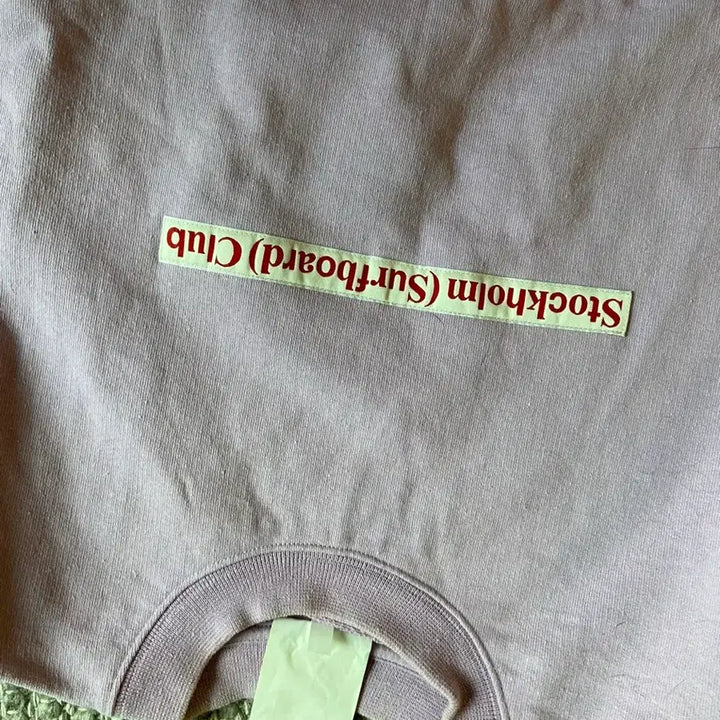 [BUNJANG] Stockholm Surfboard Club Sweatshirt S Light Purple / 스톡홀름 서프보드 클럽 맨투맨 S 연보라