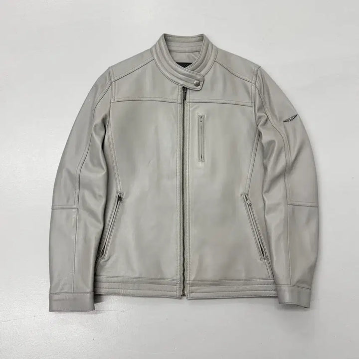 [BUNJANG] Biker Real Leather Lambskin Leather Jacket / 바이커 리얼레더 양가죽 라이더 램스킨 가죽자켓