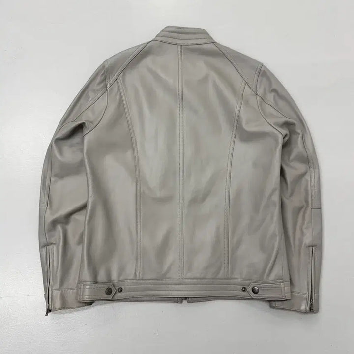 [BUNJANG] Biker Real Leather Lambskin Leather Jacket / 바이커 리얼레더 양가죽 라이더 램스킨 가죽자켓