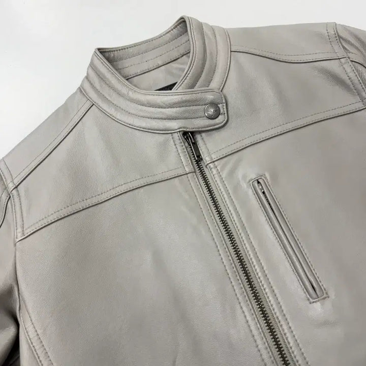 [BUNJANG] Biker Real Leather Lambskin Leather Jacket / 바이커 리얼레더 양가죽 라이더 램스킨 가죽자켓