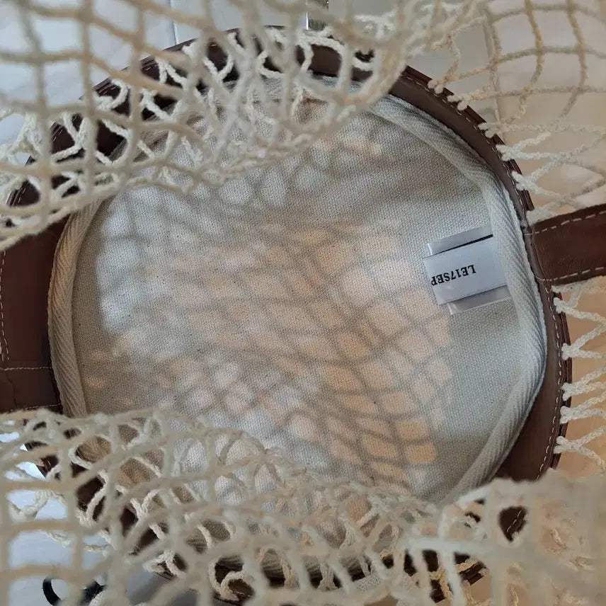 [BUNJANG] LE 17 SEPTEMBRE Ivory Net Bucket Bag / 르 17 세프템브르 (LE 17 SEPTEMBRE)