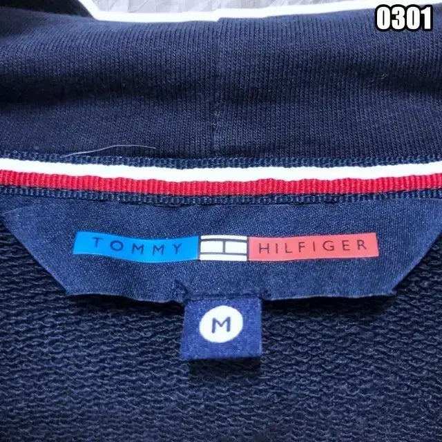 [BUNJANG] Tommy Hilfiger Navy Hoodie / M 타미힐피거 네이비 후드티