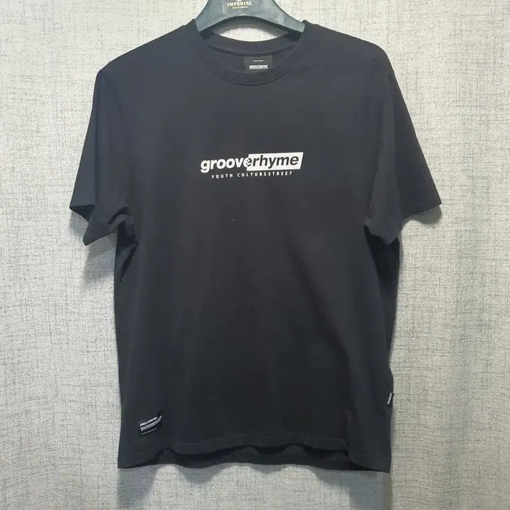 [BUNJANG] Groove Lime Logo Round Short Sleeve T-shirt L / 그루브라임 로고 라운드 반팔티 L