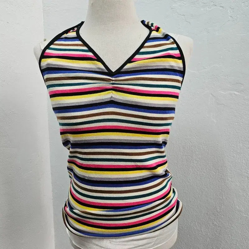 [BUNJANG] LOLA Striped Sleeveless Top (Women&
