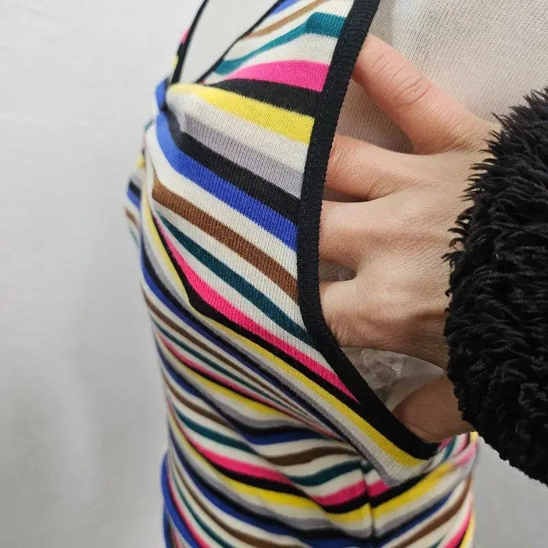 [BUNJANG] LOLA Striped Sleeveless Top (Women&