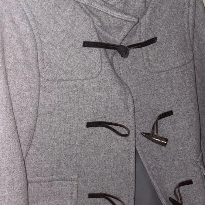 [BUNJANG] Vintage Gray Duffle Coat / 일본 직구 빈티지 그레이 떡볶이 코트 양도 판매