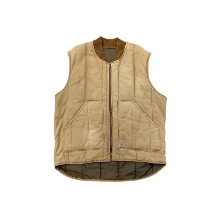 [BUNJANG] Vintage Duck Canvas Work Vest / 빈티지 덕캔버스 칼하트맛 워크 베스트 조끼