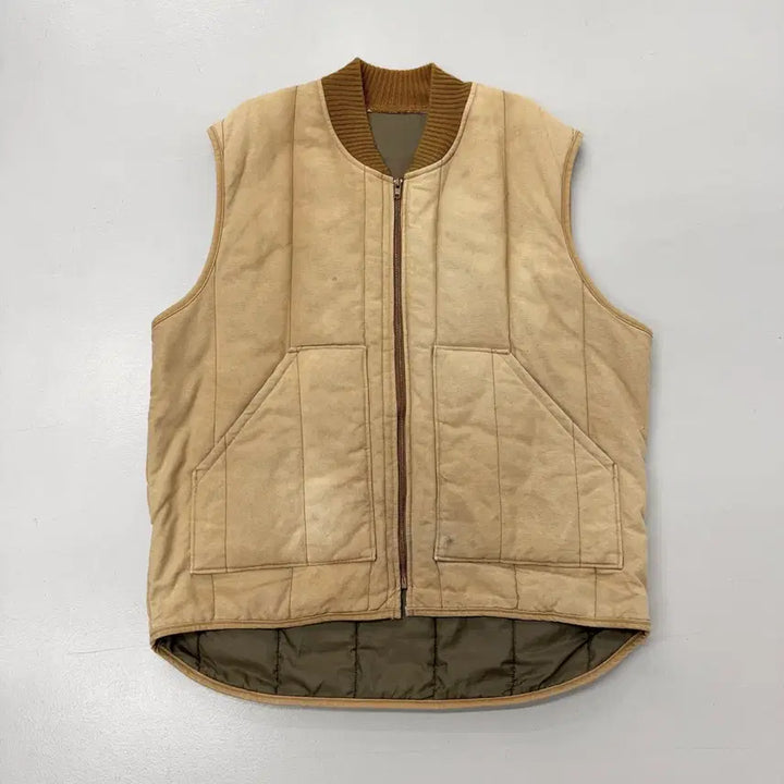 [BUNJANG] Vintage Duck Canvas Work Vest / 빈티지 덕캔버스 칼하트맛 워크 베스트 조끼