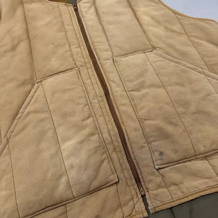 [BUNJANG] Vintage Duck Canvas Work Vest / 빈티지 덕캔버스 칼하트맛 워크 베스트 조끼
