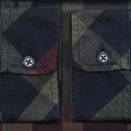 [BUNJANG] Daks Kids Checkered Long Sleeve Shirt / I6625 닥스 체크 긴팔 남방 아동 13Y 구제모은
