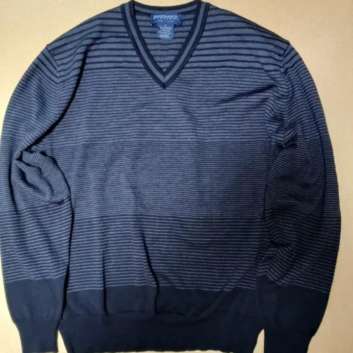 [BUNJANG] Hathaway Platinum V-Neck Knit Sweater / HATHAWAY 해서웨이 플래티넘 브이넥 니트 S 95호