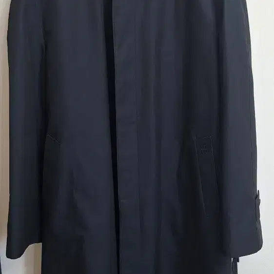[BUNJANG] Daks Trench Coat (Navy) - Men&