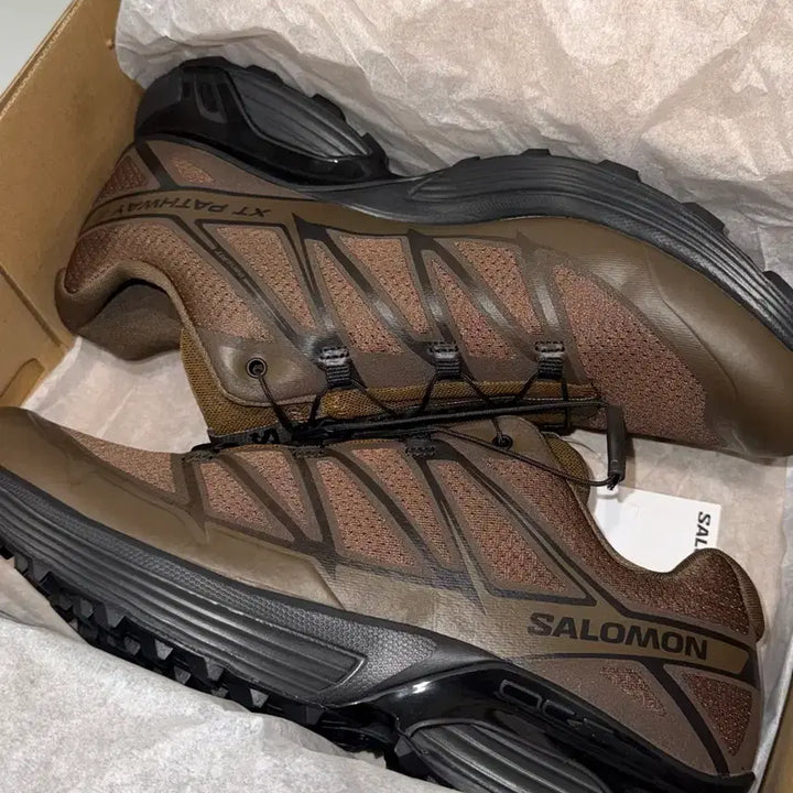 [BUNJANG] Salomon XT-Pathway 2 Dark Earth Black Sneakers / [275]살로몬 XT-패스웨이 2 다크 어스 블랙