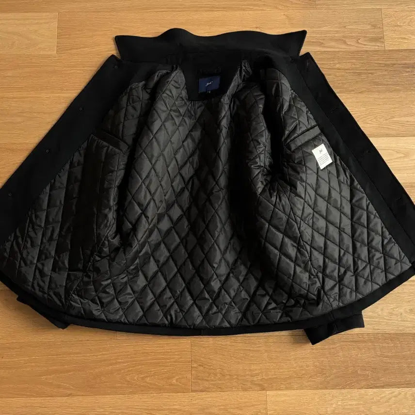 [BUNJANG] Yale Balmacaan Half Coat Black M / 예일 발마칸 하프 코트 블랙 M