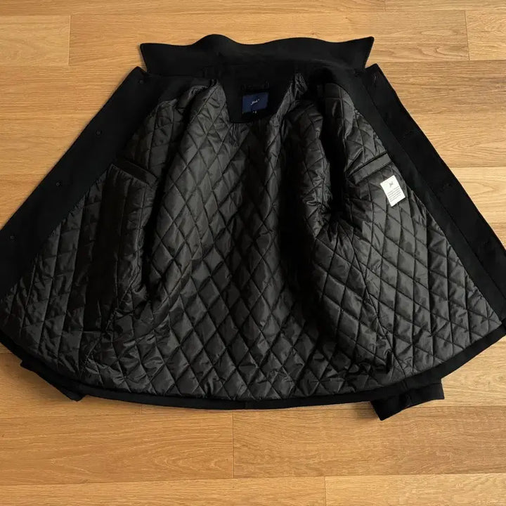 [BUNJANG] Yale Balmacaan Half Coat Black M / 예일 발마칸 하프 코트 블랙 M