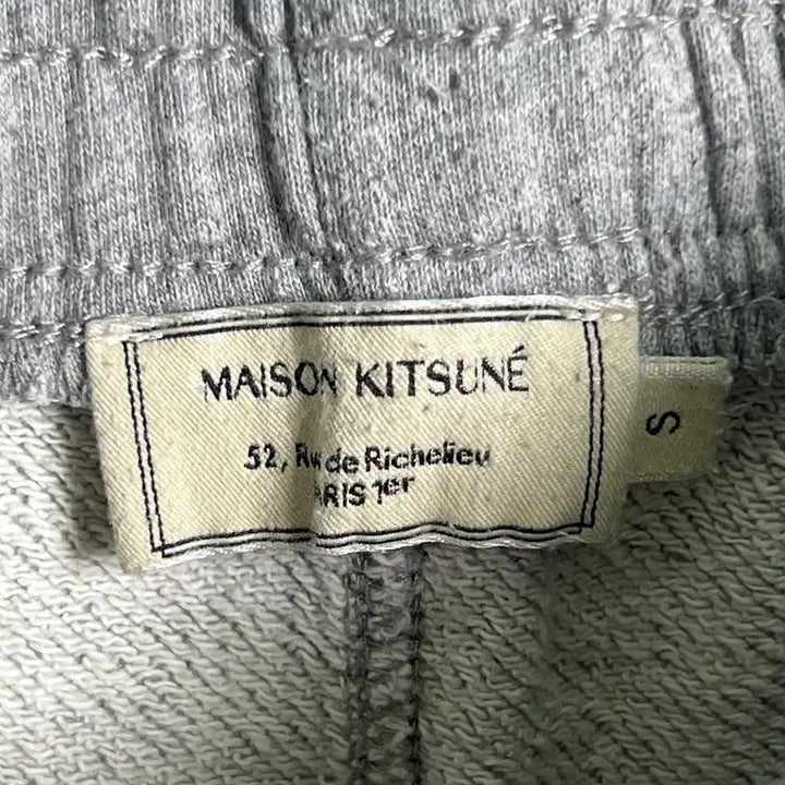 [BUNJANG] Maison Kitsune Tricolor Fox Patch Jogger Pants S / 메종키츠네 트리컬러 폭스 패치 조거 팬츠 S