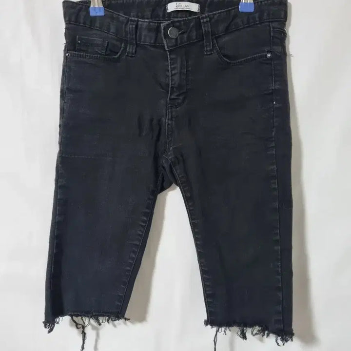 [BUNJANG] Kellan Premium Denim Shorts Black / 켈란 프리미엄 데님 반바지 블랙
