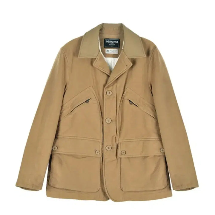 [BUNJANG] Renoma Homme Ducabisconti Safari Jacket / 레노마옴므 듀카비스콘티 사파리 점퍼/2021ss/100/앨리스/528