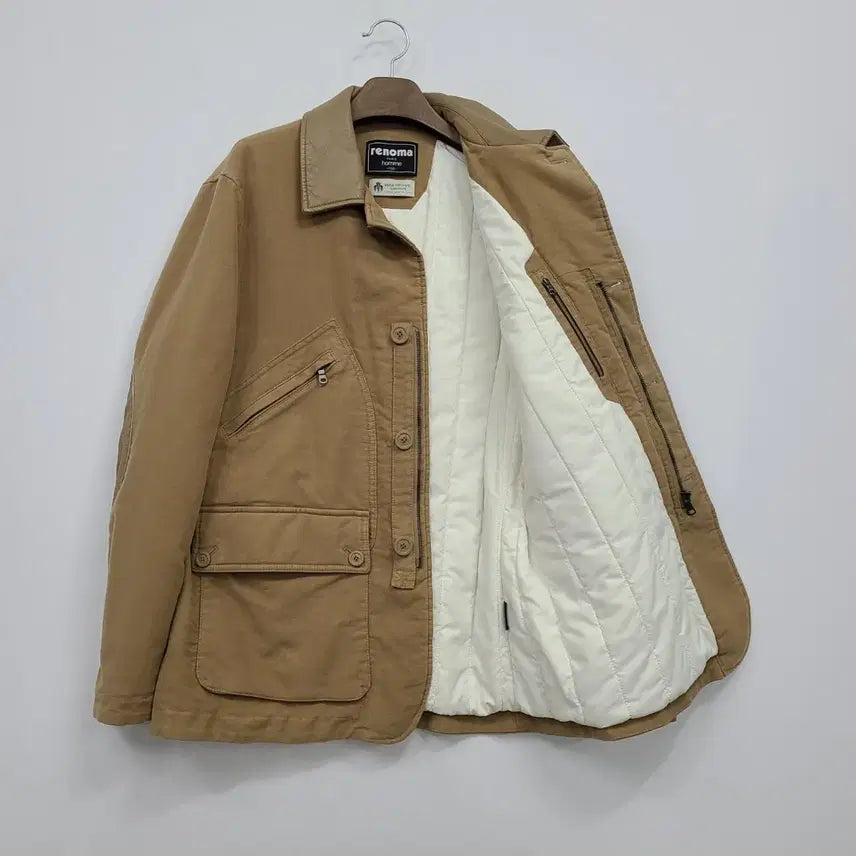 [BUNJANG] Renoma Homme Ducabisconti Safari Jacket / 레노마옴므 듀카비스콘티 사파리 점퍼/2021ss/100/앨리스/528