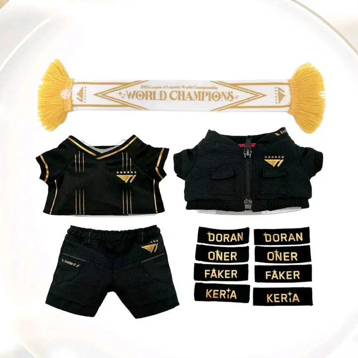[BUNJANG] T1 Worlds 2025 Champion Uniform Set / t1 월즈 유니폼세트