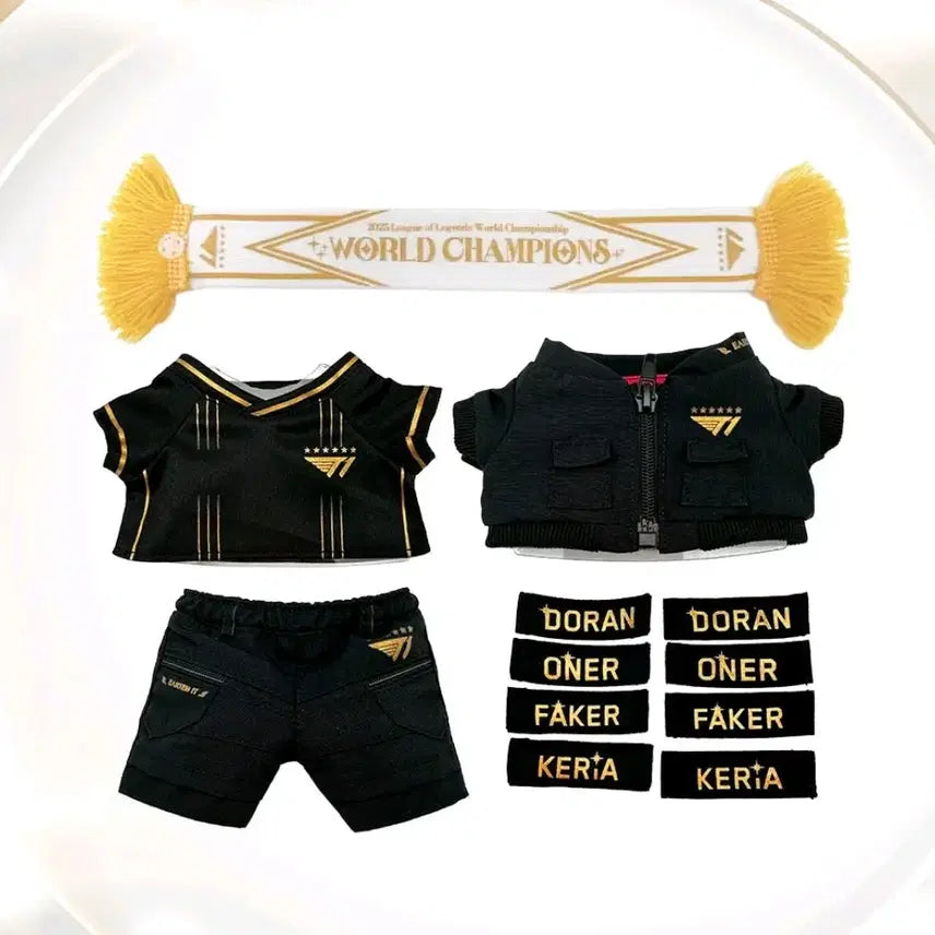 [BUNJANG] T1 Worlds 2025 Champion Uniform Set / t1 월즈 유니폼세트