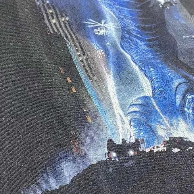 [BUNJANG] Godzilla 90s Movie T-Shirt / 빈티지 90s 고질라 영화 티셔츠 2xl xxl