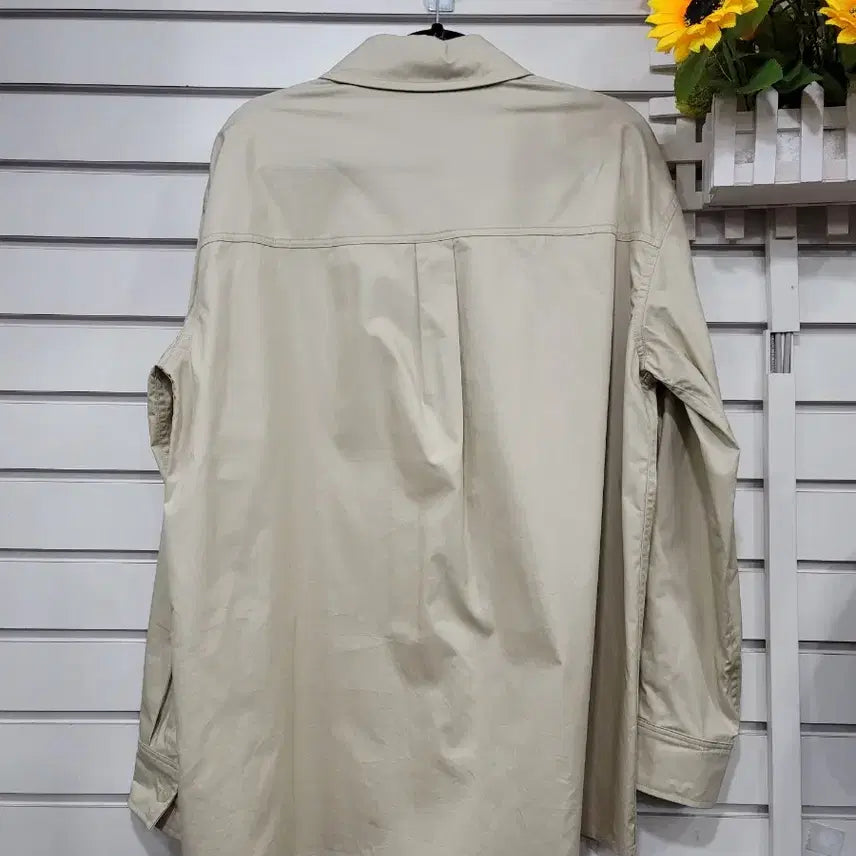 [BUNJANG] 8 Seconds Oversized Beige Shirt / 