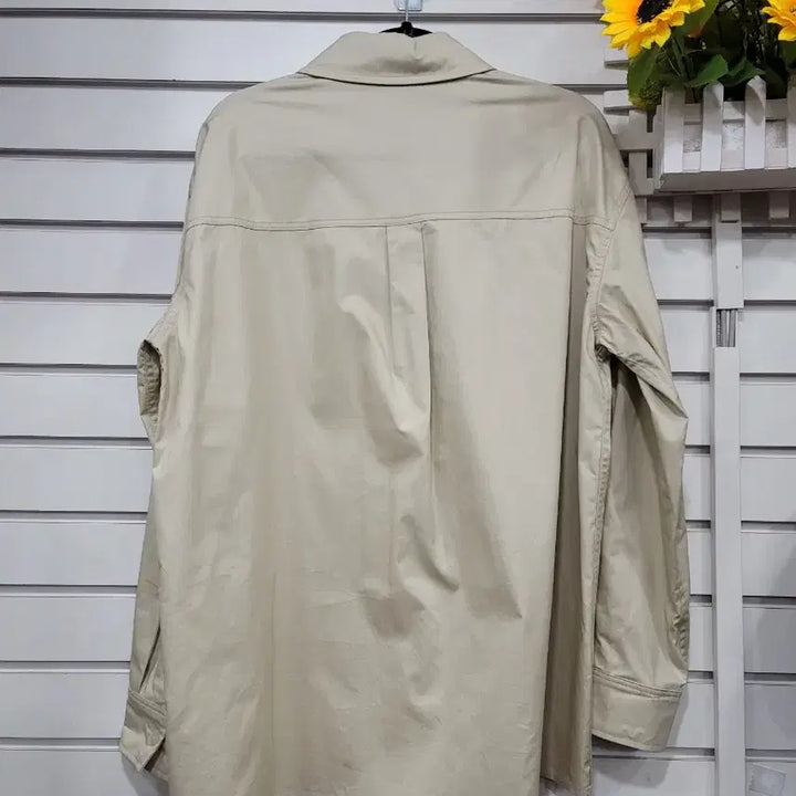 [BUNJANG] 8 Seconds Oversized Beige Shirt / 