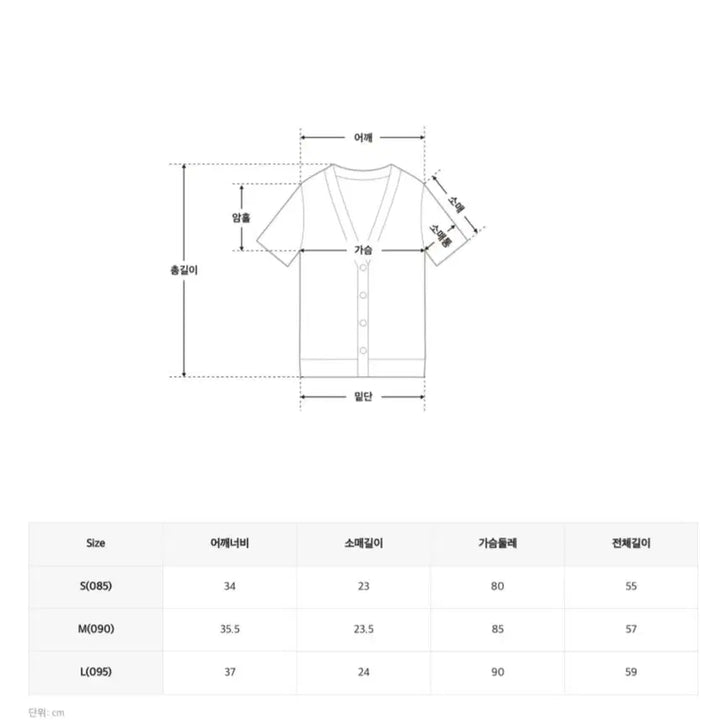 [SOLD OUT] (새상품) 스파오 케이블 반팔 가디건