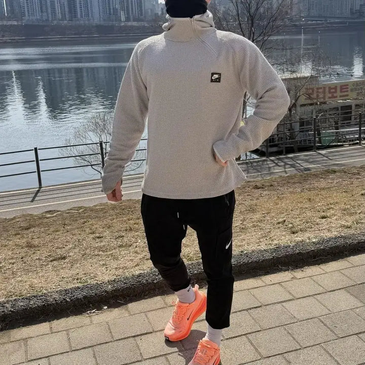 [BUNJANG] Air Running Hoodie / 에어 러닝후드