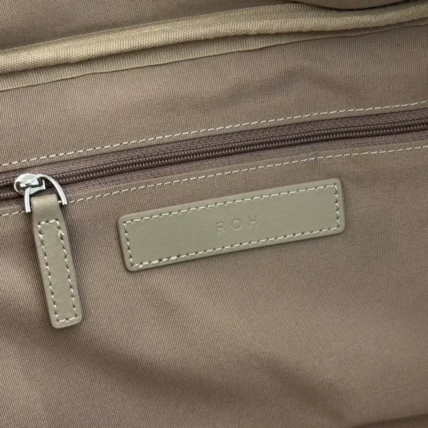 [BUNJANG] ROH Square Bag Large Tote - Taupe / ROH 로서울 스퀘어백 라지 토프색