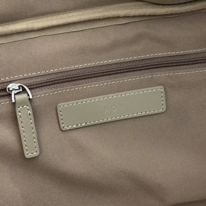 [BUNJANG] ROH Square Bag Large Tote - Taupe / ROH 로서울 스퀘어백 라지 토프색