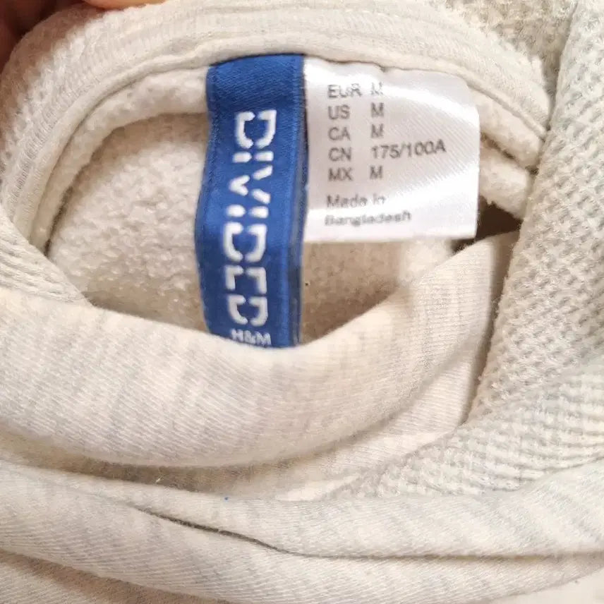 [BUNJANG] H&amp;M Ivory Hoodie / H&amp;M 아이보리색 후드티